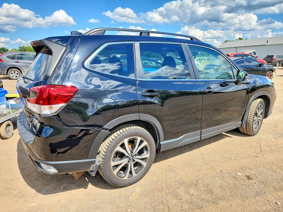 2019 Subaru Forester VIN JF2SKAUC4KH434991 COPART salvage auction — REAR END, Oh - Cert Of Title-Salvage, sold $5,600 on 2026-07-09 (photo 3)