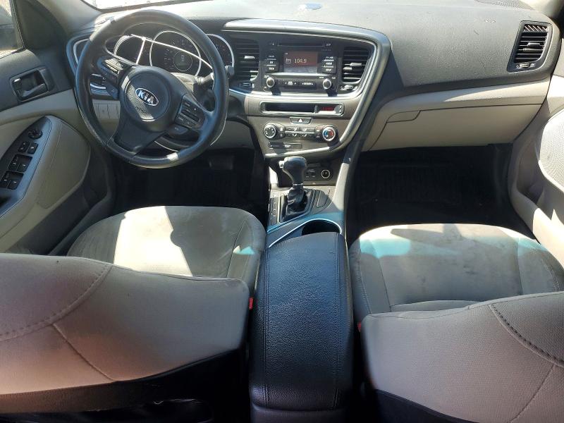 2014 Kia Optima VIN 5XXGM4A75EG335136 COPART salvage auction — SIDE, Tx - Salvage Vehicle Title, sold $775 on 2026-07-14 (photo 8)