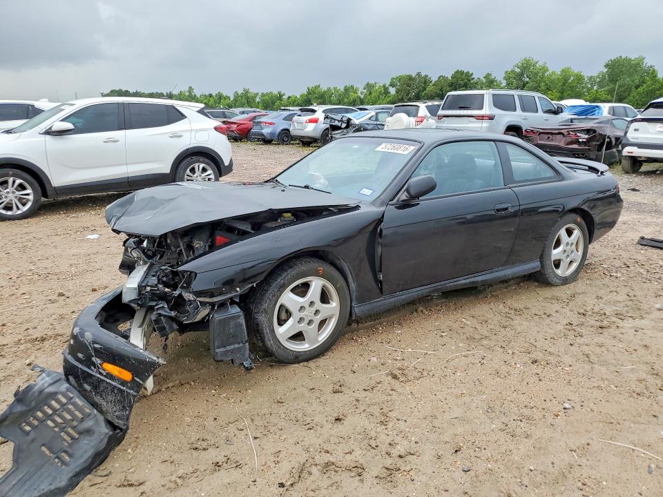 1997 Nissan 240sx VIN JN1AS44D4VW102119 COPART salvage auction — FRONT END, Tx - Salvage Vehicle Title, sold $3,200 on 2026-07-28 (photo 1)