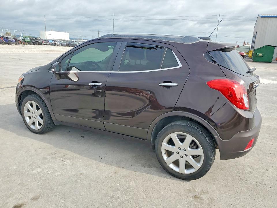 2015 Buick Encore VIN KL4CJHSB6FB253256 COPART salvage auction — HAIL, Ok - Cert Of Title-Salvage, sold $2,450 on 2026-07-08 (photo 2)