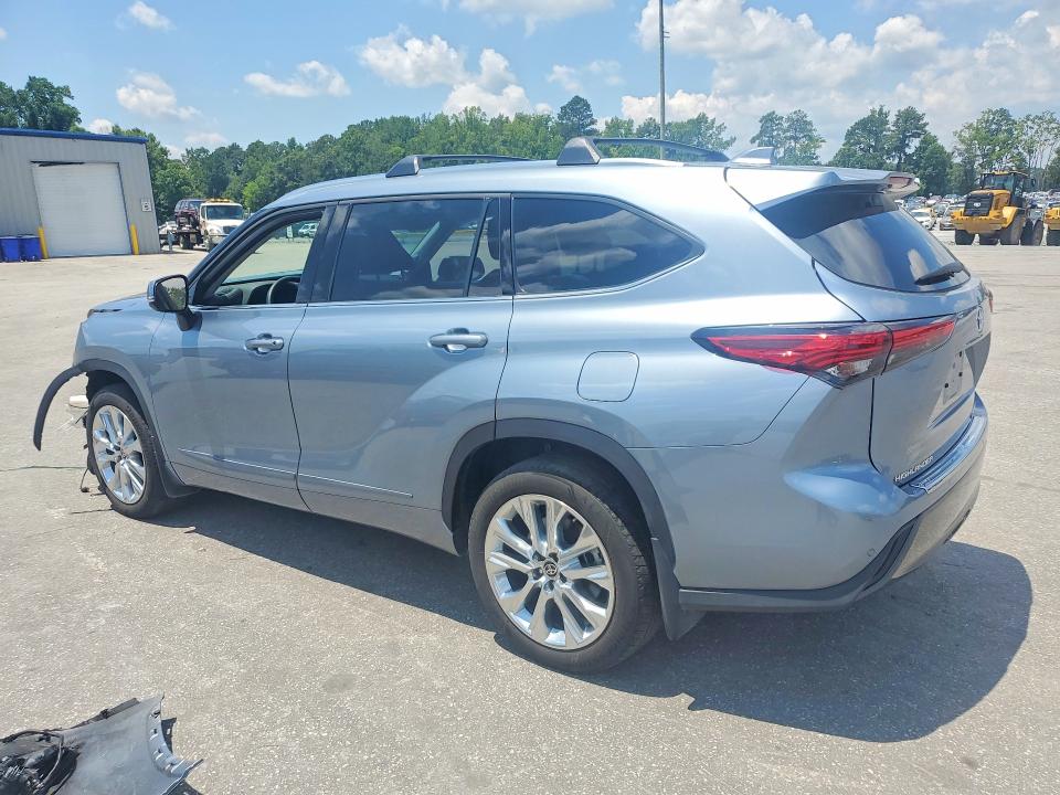 2021 Toyota Highlander VIN 5TDDZRBH8MS149001 COPART salvage auction — FRONT END, NC - SALVAGE CERTIFICATE OF TITLE, sold $15,200 on 2026-07-28 (photo 2)