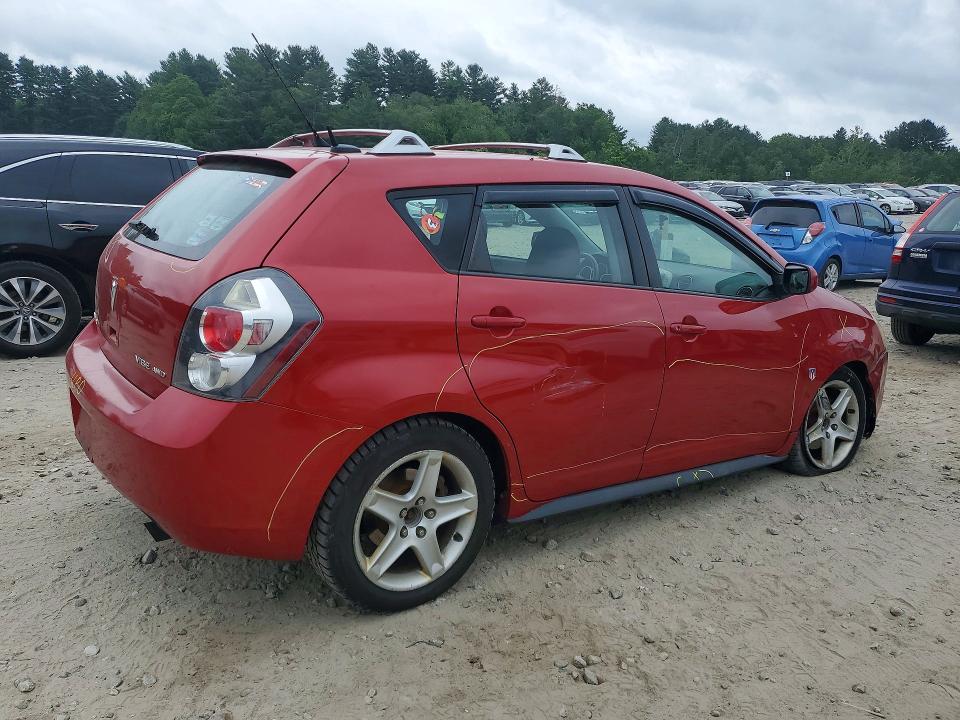 2009 Pontiac Vibe VIN 5Y2SM67069Z426113 COPART salvage auction — SIDE, Ma - Cert Of Title-Reconstrctd Coll, sold $500 on 2026-07-02 (photo 3)