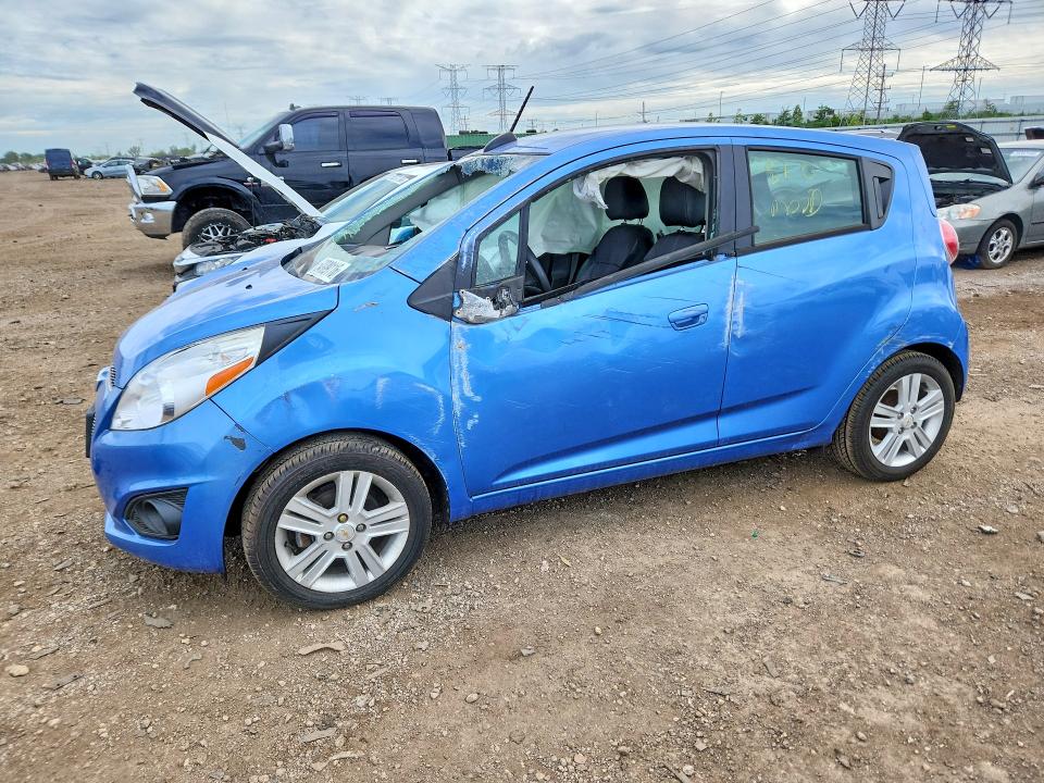 2015 Chevrolet Spark VIN KL8CD6S95FC762613 COPART salvage auction — SIDE, Il - Salvage Certificate, sold $275 on 2026-07-30 (photo 1)