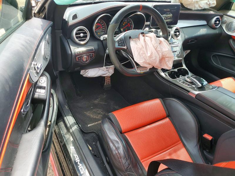 2018 Mercedes-benz C-klasse amg VIN WDDWJ8HB7JF638536 COPART salvage auction — SIDE, On - Permit No Brand - Unfit, sold $21,750 on 2026-07-23 (photo 8)