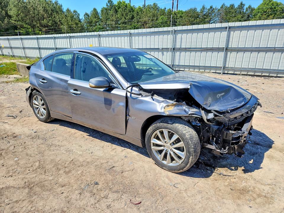 2015 Infiniti VIN JN1BV7ARXFM417758 COPART salvage auction — FRONT END, Va - Cert Of Title - Salvage, sold $1,150 on 2026-07-20 (photo 4)
