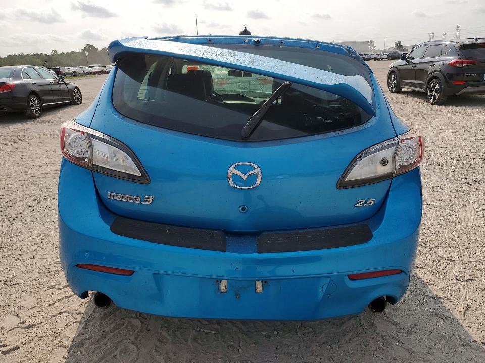 2011 Mazda 3 VIN JM1BL1M53B1364891 COPART salvage auction — FRONT END, TX - SALVAGE VEHICLE TITLE (P), sold $150 on 2026-07-14 (photo 6)