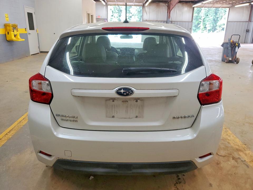 2012 Subaru Impreza VIN JF1GPAK6XCH225765 COPART salvage auction — FRONT END, Nc - Salvage Certificate Of Title, sold $175 on 2026-07-29 (photo 6)