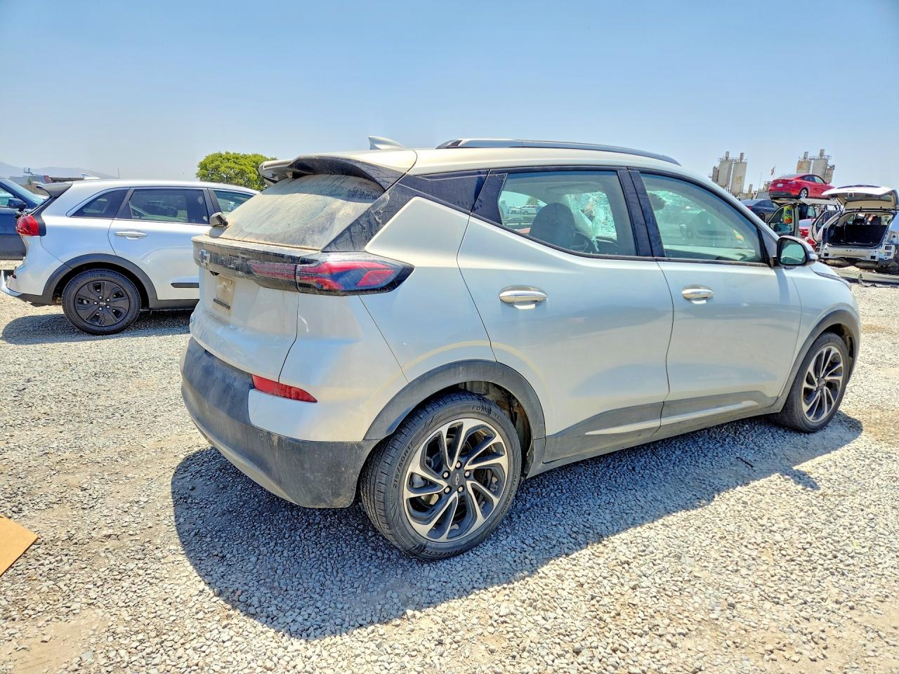 2022 Chevrolet Bolt EUV VIN 1G1FZ6S08N4127801 COPART salvage auction — Top/Roof, CA - SALVAGE CERTIFICATE, sold $7,100 on 2026-07-10 (photo 3)