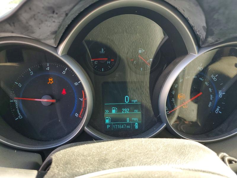 2012 Chevrolet Cruze VIN 1G1PC5SHXC7150952 COPART salvage auction — FRONT END, Mi - Certificate Of Title, sold $450 on 2026-07-02 (photo 9)