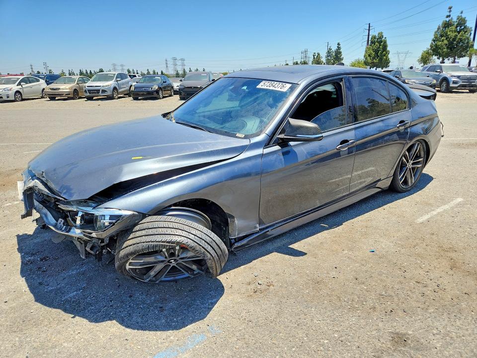 2018 BMW 3 series VIN WBA8B3G54JNV00891 COPART salvage auction — ALL OVER, Ca - Salvage Certificate, sold $200 on 2026-07-21 (photo 1)