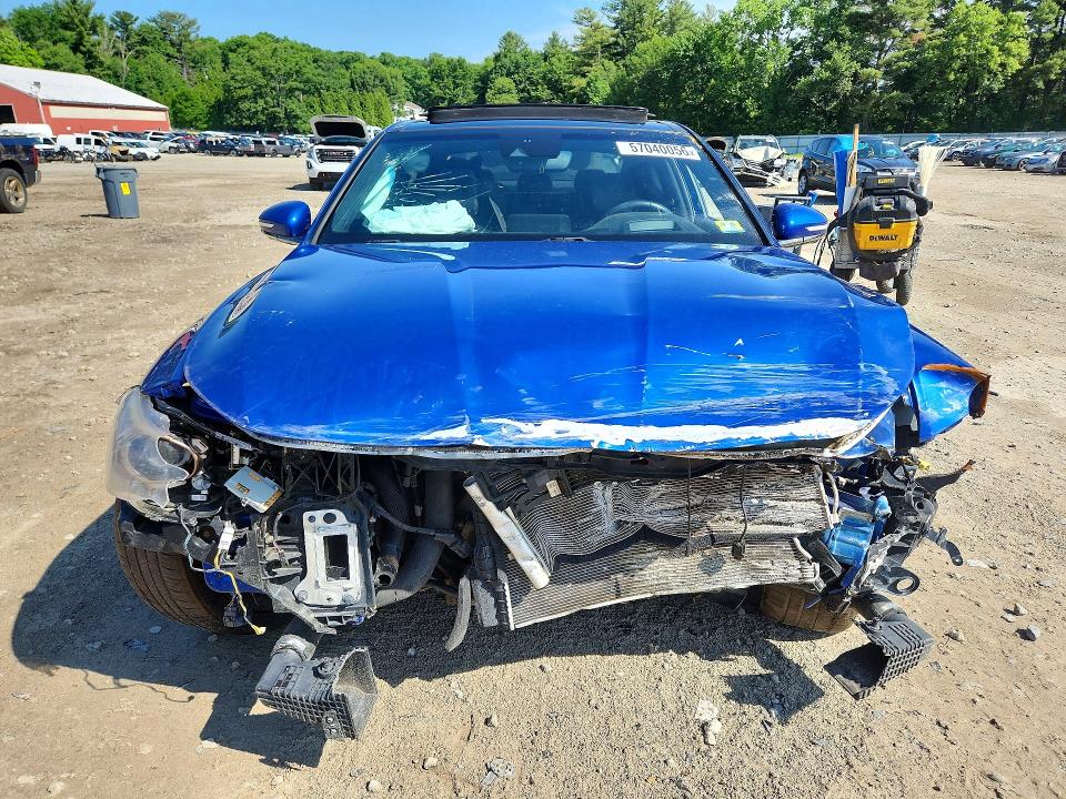 2020 Genesis G70 VIN KMTG74LE2LU042032 COPART salvage auction — FRONT END, Vt - Certificate Of Title (P), sold $2,150 on 2026-07-20 (photo 5)