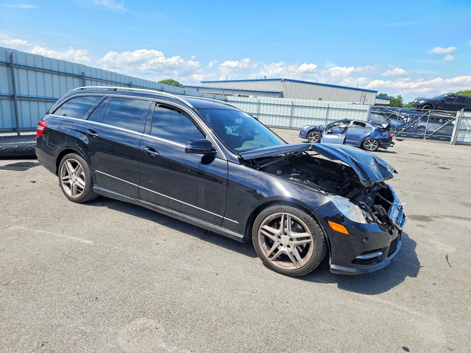 2013 Mercedes-benz E-klasse VIN WDDHH8JB1DA703610 COPART salvage auction — FRONT END, Ma - Cert Of Title-Reconstrctd Coll, sold $3,000 on 2026-07-13 (photo 4)