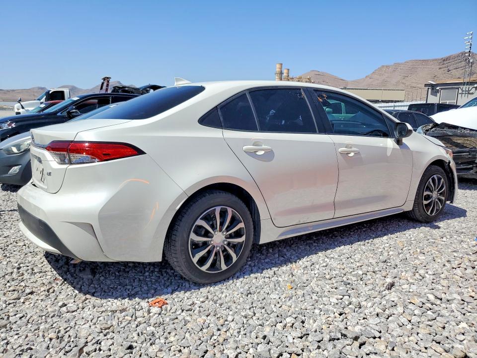 2020 Toyota Corolla VIN JTDEPRAE6LJ057690 COPART salvage auction — REAR END, Nv - Salvage Title, sold $3,850 on 2026-07-15 (photo 3)