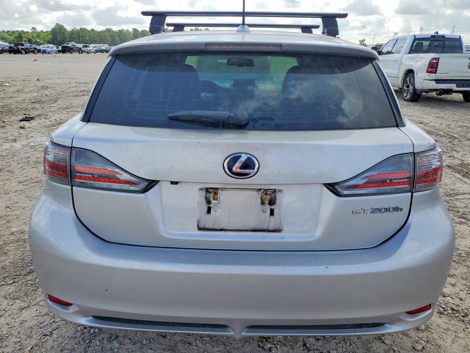 2012 Lexus Ct VIN JTHKD5BH8C2068647 COPART salvage auction — FRONT END, TX - SALVAGE VEHICLE TITLE, sold $2,150 on 2026-07-10 (photo 6)