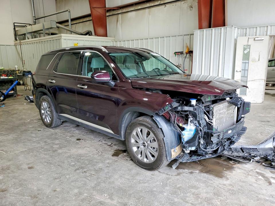 2025 Hyundai VIN KM8R2DGE5SU823654 COPART salvage auction — FRONT END, Ny - Mv-907A Salvage Certificate, sold $14,600 on 2026-07-20 (photo 4)
