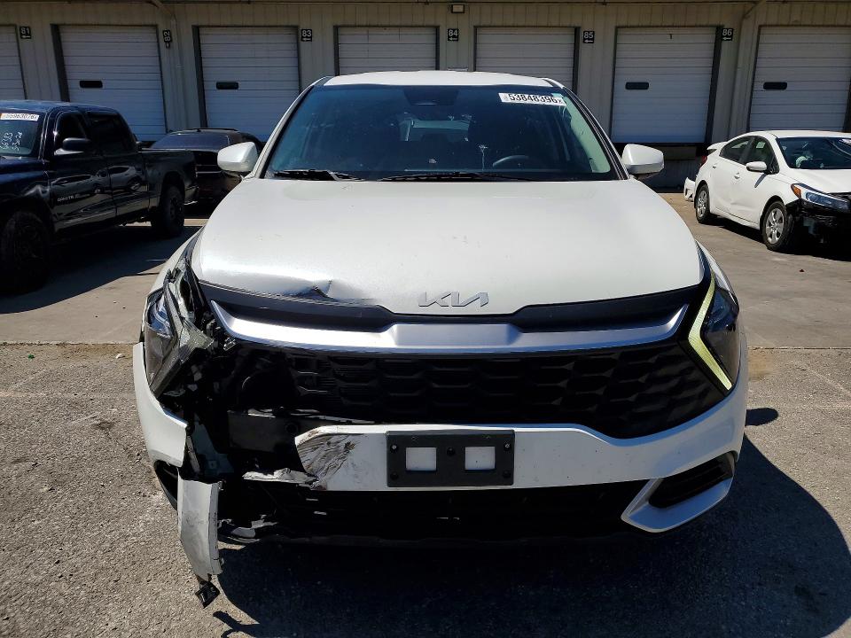 2023 Kia Sportage VIN KNDPUCAF5P7037585 COPART salvage auction — FRONT END, Ky - Bill Of Sale/Part Only/No Titl, sold $275 on 2026-07-27 (photo 5)