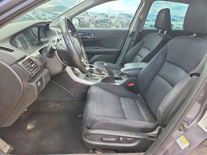 2014 Honda Accord VIN 1HGCR2E57EA274060 COPART salvage auction — REAR END, Mt - Salvage Certificate Of A Vehic, sold $1,450 on 2026-08-18 (photo 7)