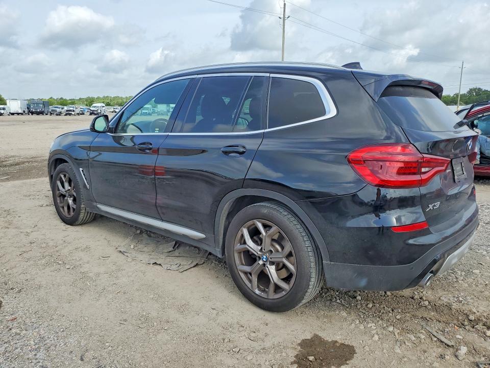 2021 BMW X3 VIN 5UXTY3C01M9F84219 COPART salvage auction — FRONT END, TX - SALVAGE VEHICLE TITLE (P), sold $6,100 on 2026-07-13 (photo 2)
