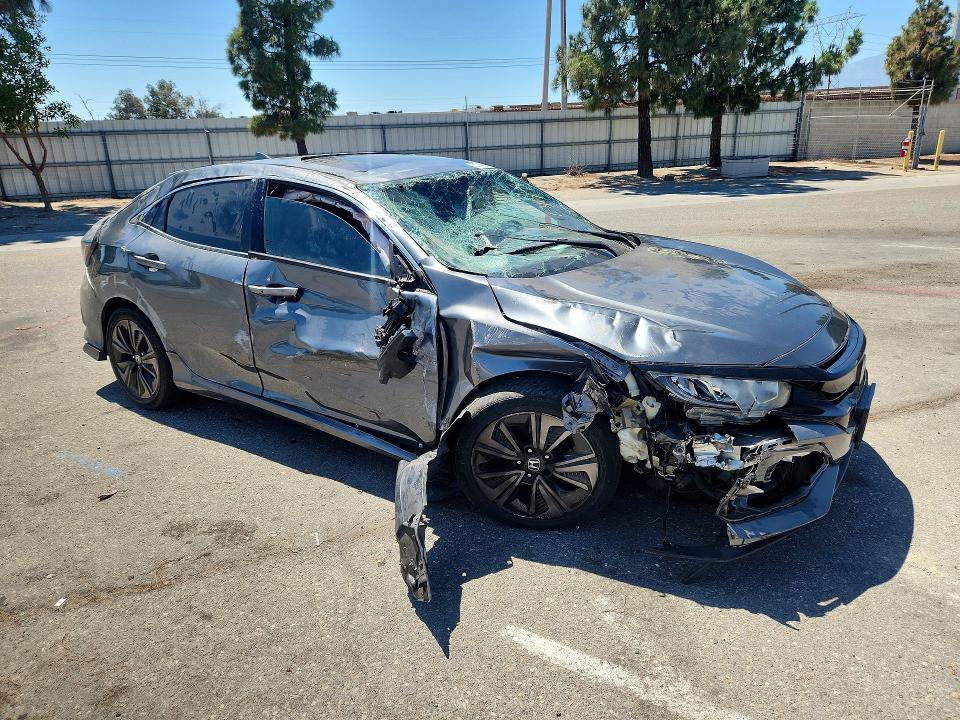 2019 Honda Civic VIN SHHFK7H67KU413705 COPART salvage auction — ALL OVER, Ca - Salvage Certificate, sold $1,500 on 2026-07-25 (photo 4)