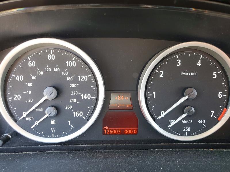 2006 BMW 6 series VIN WBAEH13416CR50861 COPART salvage auction — SIDE, Ca - Dis/Dlr/Exp Only Clean Title, sold $1,650 on 2026-07-31 (photo 9)