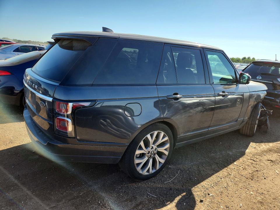 2020 Land rover RANGE ROVER VIN SALGS2RU4LA576000 COPART salvage auction — FRONT END, Sc - Salvage Title, sold $17,600 on 2026-07-09 (photo 3)