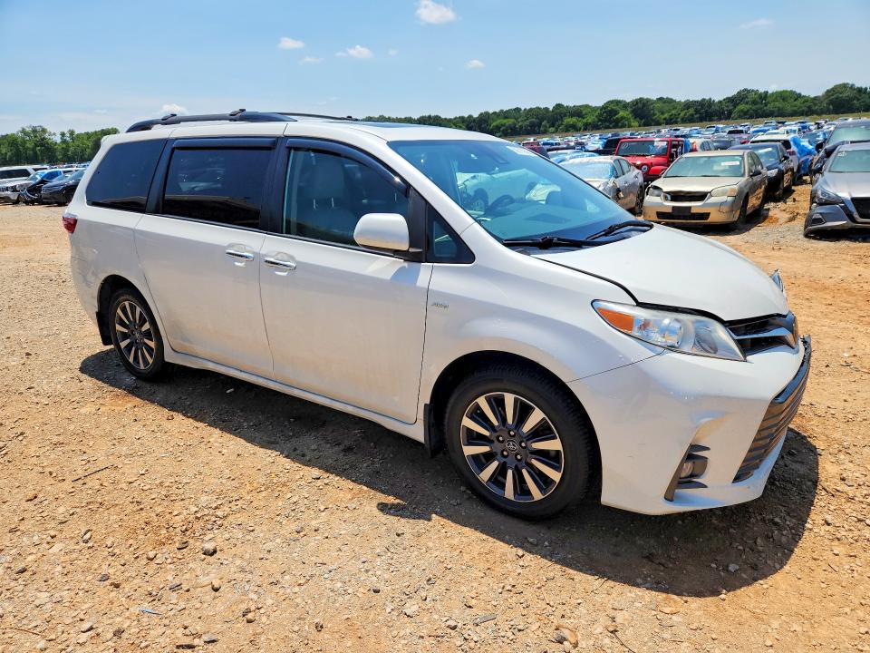2020 Toyota Sienna VIN 5TDDZ3DC3LS238360 COPART salvage auction — FRONT END, Tn - Salvage Certificate, sold $1,900 on 2026-07-22 (photo 4)