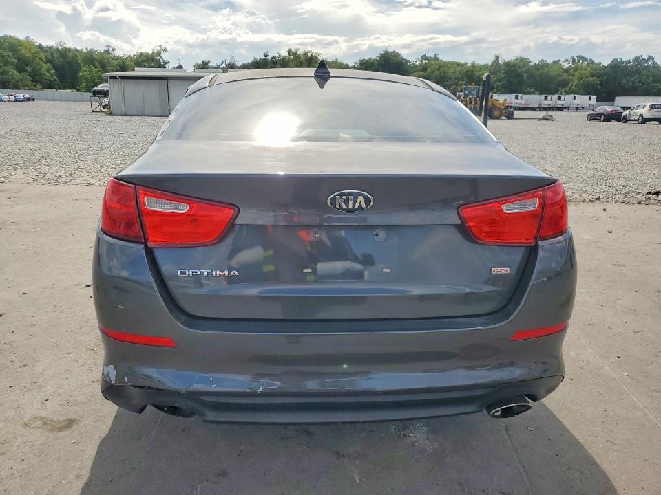 2015 Kia Optima VIN 5XXGM4A78FG438598 COPART salvage auction — FRONT END, Fl - Cert Of Title-Rebuilt, sold $1,300 on 2026-07-08 (photo 6)
