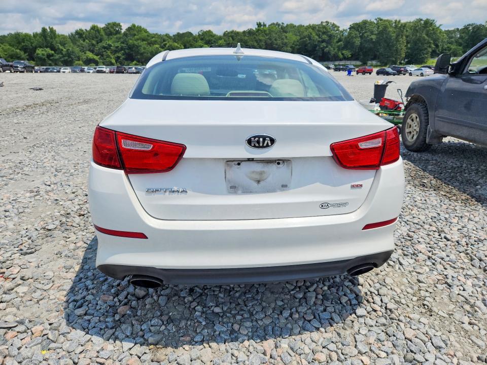 2014 Kia VIN 5XXGM4A7XEG312466 COPART salvage auction — FRONT END, GA - CERT OF TITLE-SALVAGE, sold $825 on 2026-07-30 (photo 6)