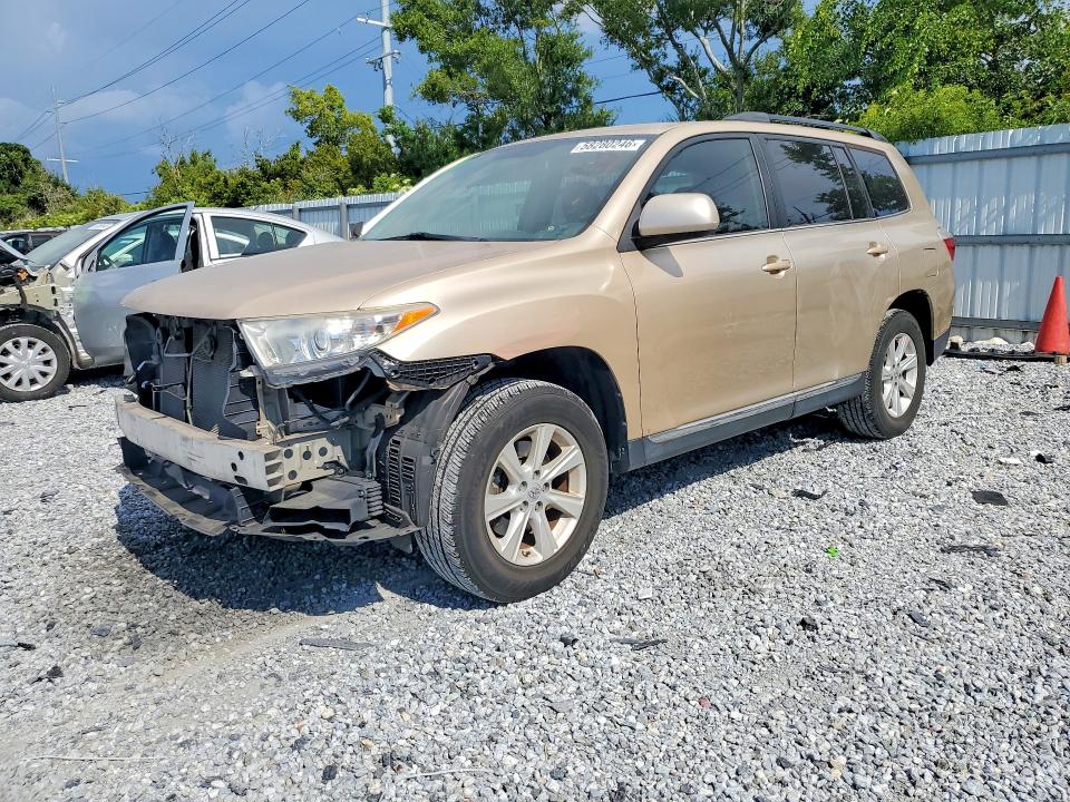 2013 Toyota VIN 5TDZK3EH0DS140845 COPART salvage auction — FRONT END, Fl - Cert Of Title Slvg Rebuildable, sold $3,100 on 2026-07-31 (photo 1)