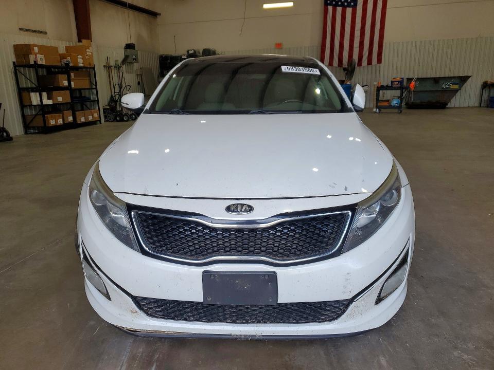 2015 Kia Optima VIN 5XXGN4A78FG461280 COPART salvage auction — MECHANICAL, TX - CERTIFICATE OF TITLE, sold $725 on 2026-07-27 (photo 5)