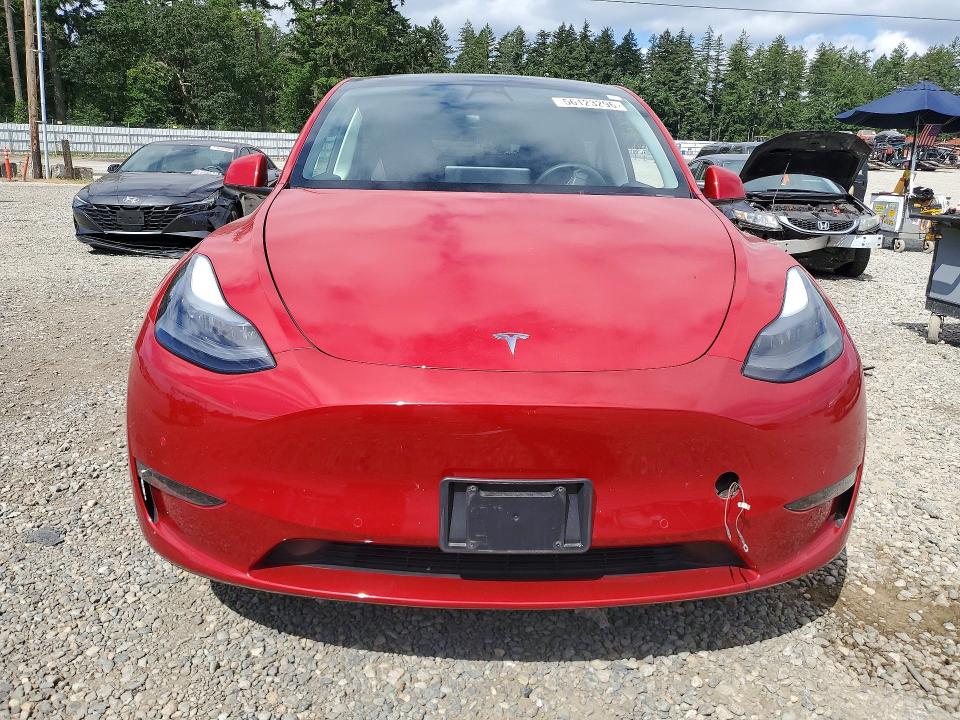2022 Tesla VIN 7SAYGDEF8NF464247 COPART salvage auction — REAR END, Wa - Bill Of Sale, sold $13,300 on 2026-07-07 (photo 5)