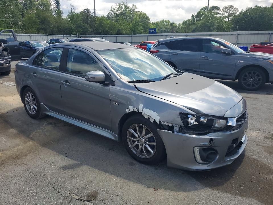 2017 Mitsubishi Lancer VIN JA32U2FU2HU006047 COPART salvage auction — FRONT END, GA - CERT OF TITLE-SALVAGE, sold $350 on 2026-07-27 (photo 4)