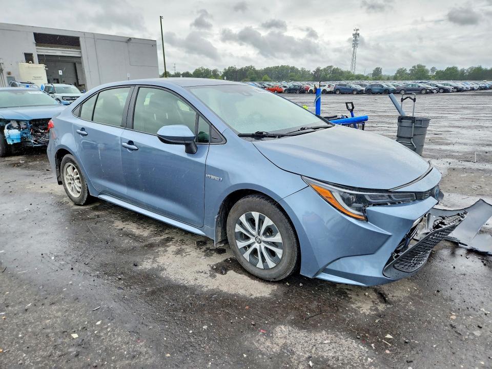 2021 Toyota VIN JTDEAMDE3MJ025474 COPART salvage auction — FRONT END, Va - Cert Of Title - Salvage, sold $200 on 2026-07-29 (photo 4)