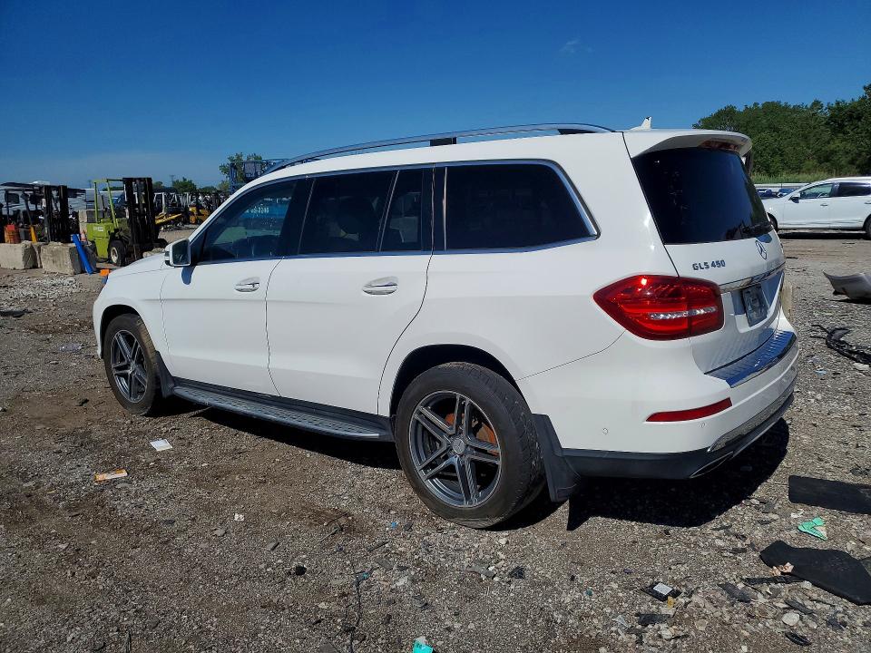 2017 Mercedes-benz Gls-klasse VIN 4JGDF6EE7HA789269 COPART salvage auction — MINOR DENT/SCRATCHES, Il - Certificate Of Title, sold $7,400 on 2026-07-29 (photo 2)