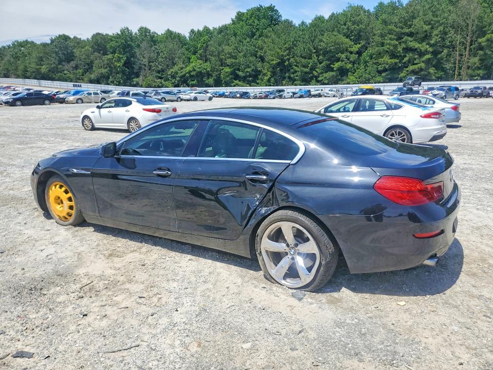 2014 BMW VIN WBA6A0C51ED317507 COPART salvage auction — SIDE, Ga - Cert Of Title-Salvage Court Or, sold $1,400 on 2026-07-15 (photo 2)