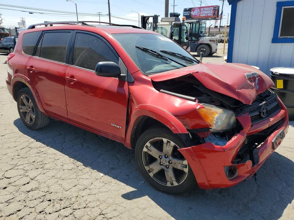 2010 Toyota Rav 4 VIN JTMWF4DV2AD018841 COPART salvage auction — FRONT END, CA - SALVAGE CERTIFICATE, sold $1,100 on 2026-07-27 (photo 4)
