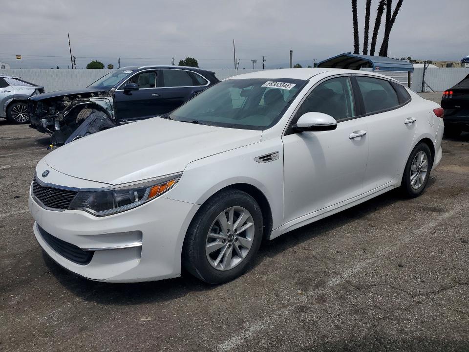 2016 Kia Optima VIN KNAGT4L39G5103348 COPART salvage auction — MECHANICAL, Ca - Cert Of Title-Salvaged, sold $1,350 on 2026-07-17 (photo 1)