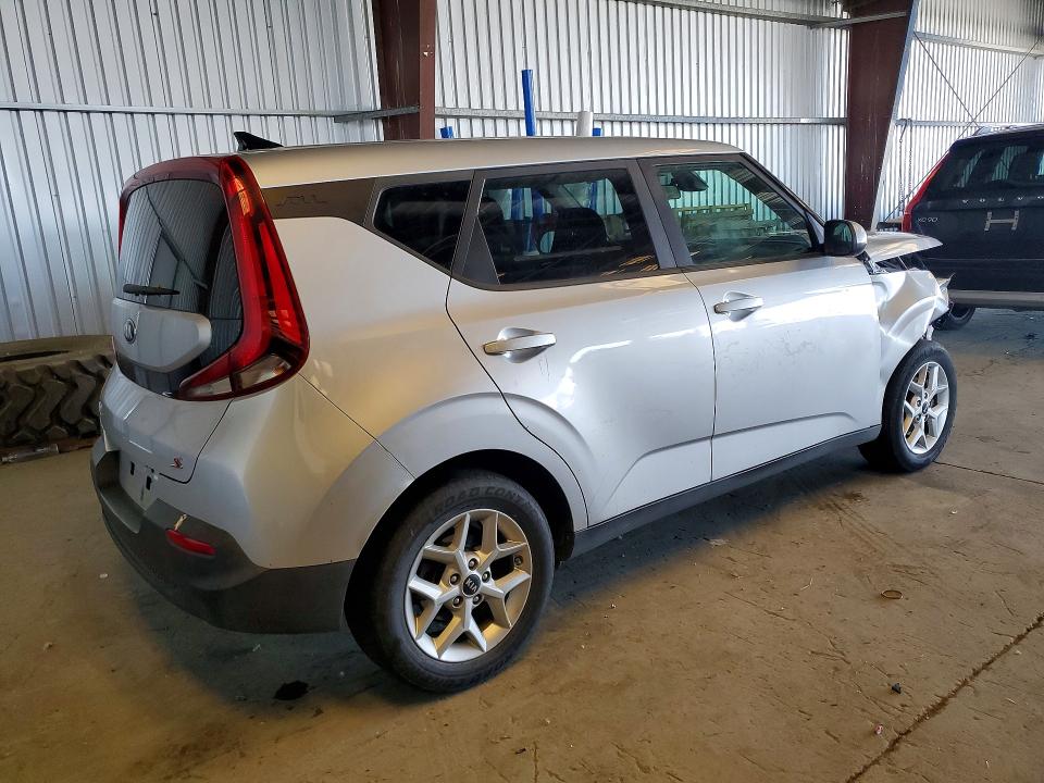 2020 Kia Soul VIN KNDJ23AU9L7012497 COPART salvage auction — FRONT END, Ca - Salvage Certificate, sold $1,200 on 2026-07-20 (photo 3)