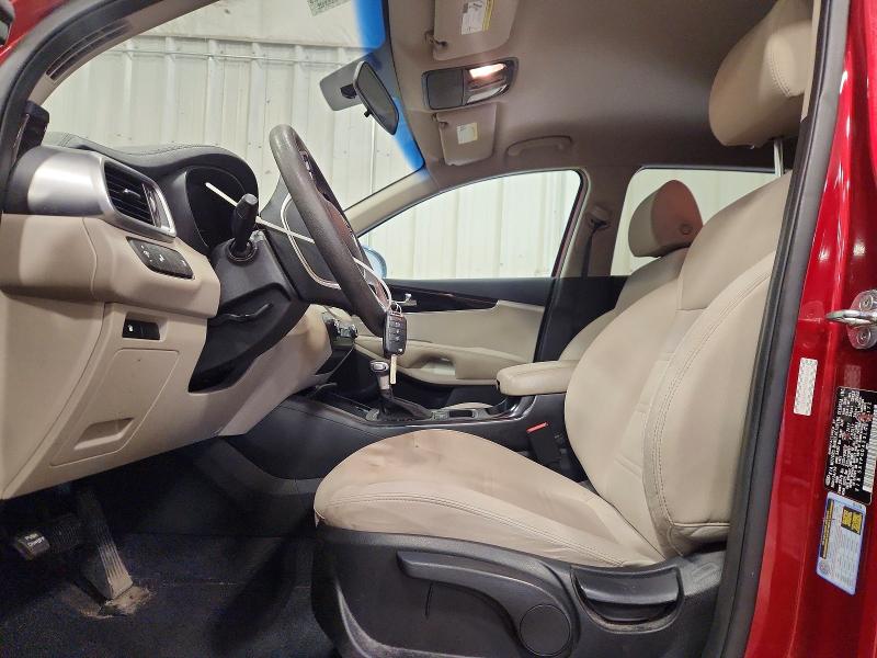 2020 Kia Sorento VIN 5XYPGDA33LG653172 COPART salvage auction — HAIL, Wi - Salvage - Multiple Brands, sold $5,300 on 2026-07-13 (photo 7)