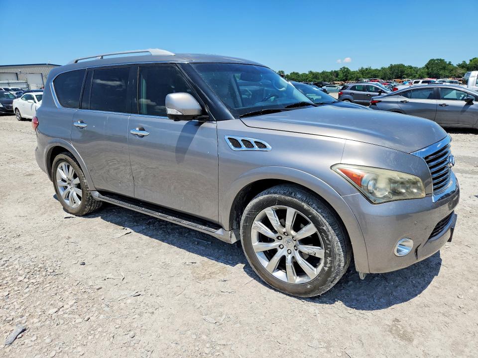 2012 Infiniti VIN JN8AZ2NC1C9316195 COPART salvage auction — FRONT END, Il - Salvage Certificate, sold $1,000 on 2026-07-13 (photo 4)