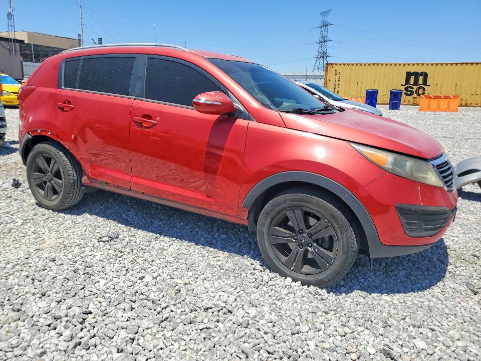 2012 Kia Sportage VIN KNDPB3A27C7306943 COPART salvage auction — SIDE, Nv - Salvage Title, sold $925 on 2026-07-06 (photo 4)
