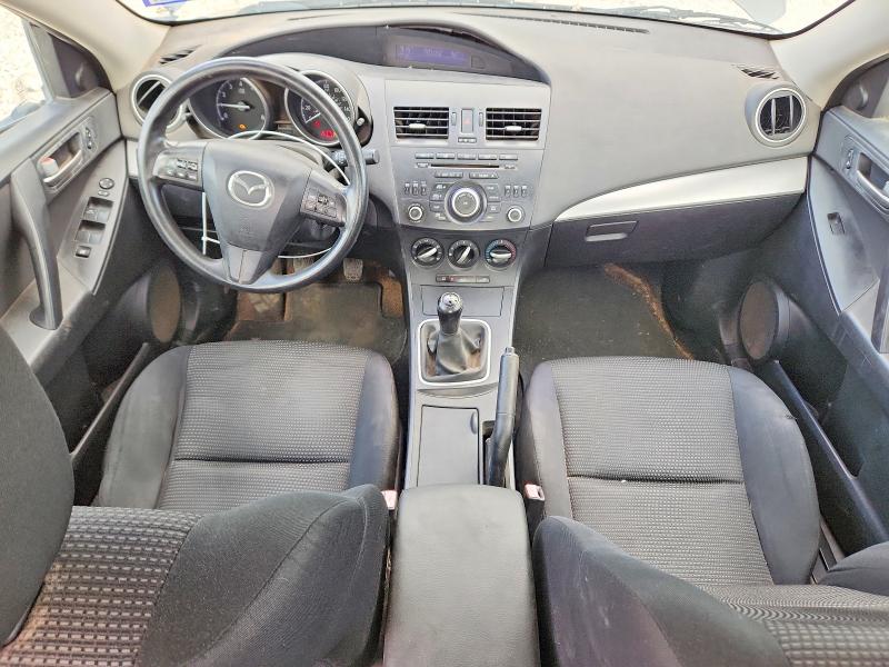 2012 Mazda 3 VIN JM1BL1VF4C1500938 COPART salvage auction — SIDE, Tx - Salvage Vehicle Title, sold $625 on 2026-07-09 (photo 8)