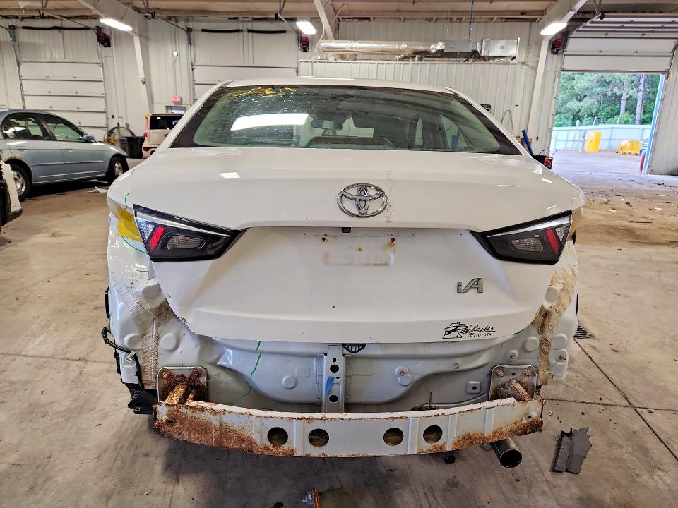 2017 Toyota Yaris VIN 3MYDLBYV8HY180416 COPART salvage auction — REAR END, Mn - Cert Of Title-Prior Salvage, sold $1,900 on 2026-07-02 (photo 6)
