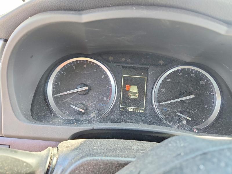 2019 Toyota Highlander VIN 5TDKZRFH4KS323127 COPART salvage auction — SIDE, CA - SALVAGE CERTIFICATE, sold $8,100 on 2026-07-31 (photo 9)