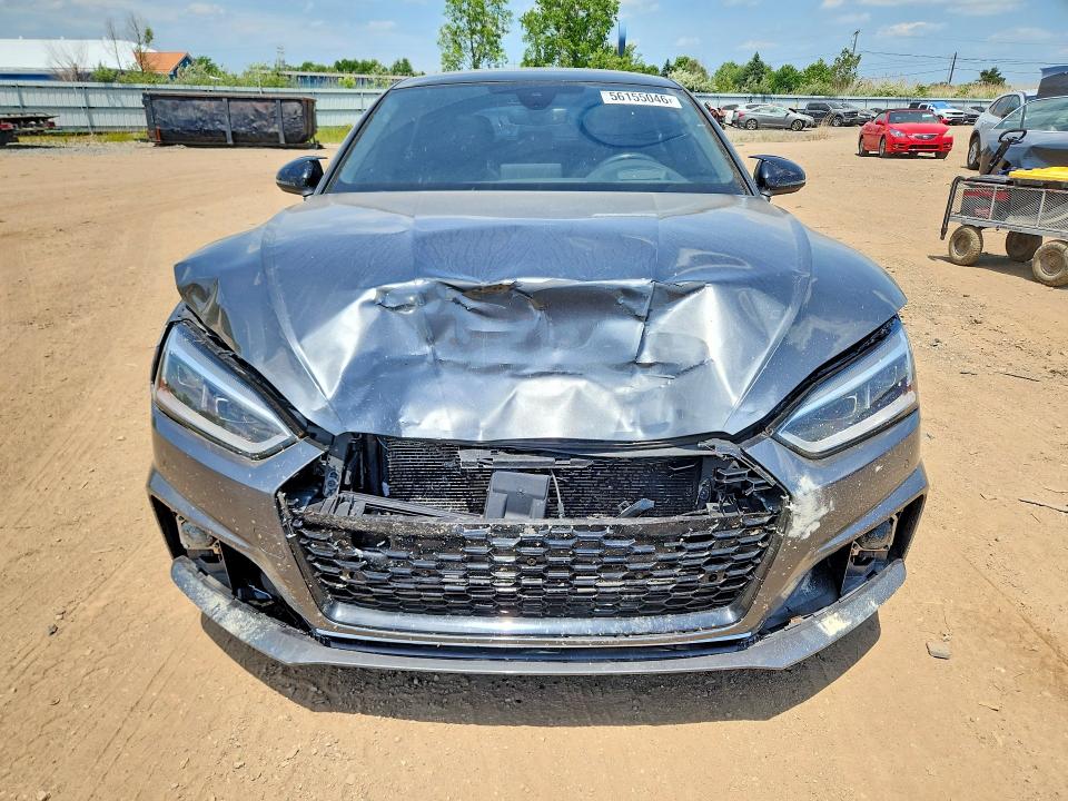 2018 Audi Rs5 VIN WAUC4CF55JA013356 COPART salvage auction — FRONT END, Oh - Cert Of Title-Salvage, sold $6,800 on 2026-07-16 (photo 5)