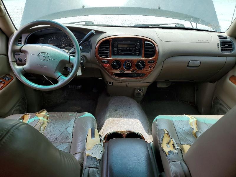 2000 Toyota Tundra VIN 5TBRT3812YS100034 COPART salvage auction — FRONT END, Nc - Salvage Certificate Of Title, sold $450 on 2026-07-30 (photo 8)