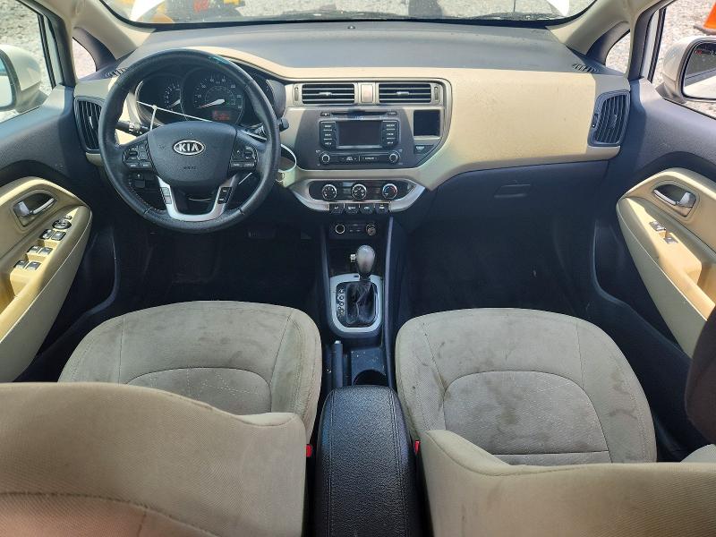 2013 Kia Rio VIN KNADN5A39D6132408 COPART salvage auction — FRONT END, Fl - Cert Of Title Slvg Rebuildable, sold $400 on 2026-07-14 (photo 8)