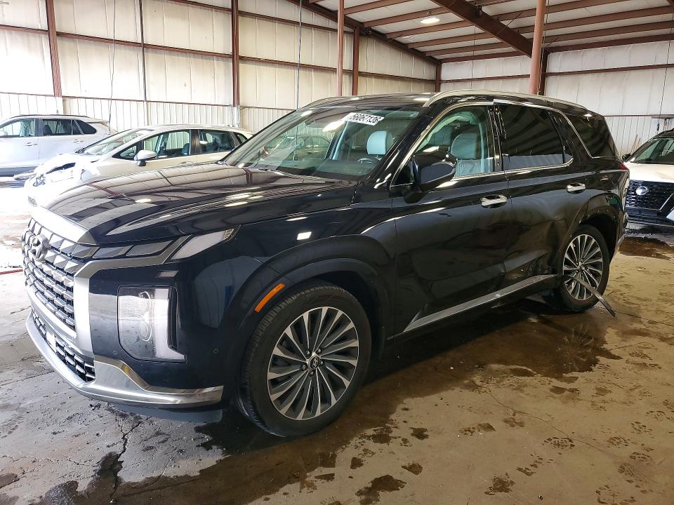 2024 Hyundai Palisade VIN KM8R7DGE4RU701640 COPART salvage auction — SIDE, Pa - Certificate Of Salvage, sold $16,400 on 2026-07-14 (photo 1)