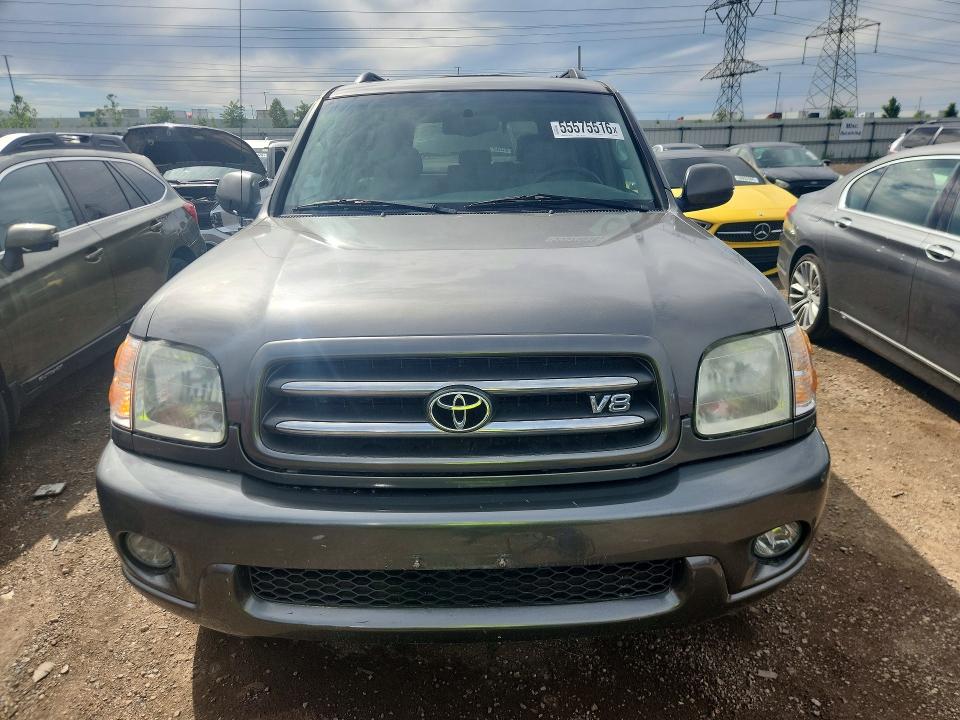 2004 Toyota Sequoia VIN 5TDBT48A24S220392 COPART salvage auction — NORMAL WEAR, Il - Cert Of Title-Corrected, sold $1,100 on 2026-07-02 (photo 5)