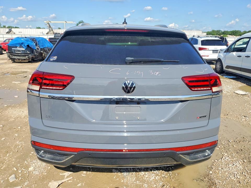 2020 Volkswagen Atlas cross sport VIN 1V2MC2CA2LC205717 COPART salvage auction — HAIL, Ks - Cert Of Title-Salvage, sold $9,800 on 2026-07-16 (photo 6)